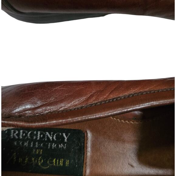 Regency Collection Angelo Rossi Brown Leather Tassel Kiltie Loafers Men’s 10.5 M main image 11